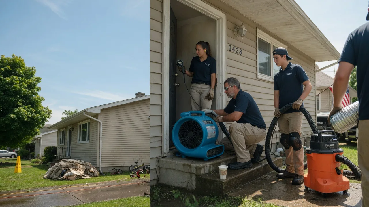 Water Damage Restoration in Belmont, OH near me